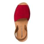 náhled Dámské sandály TAMARIS 1-1-28916-24 RED SUEDE COMB 570 S0