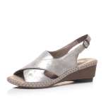 náhled Dámské sandály RIEKER RIE-1027175-S0 stříbrná