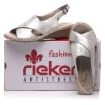náhled Dámské sandály RIEKER 66170-90 SILVER S0
