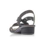 náhled Dámské sandály RIEKER V6216-00 SCHWARZ S0