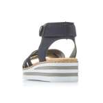 náhled Dámské sandály RIEKER V02C6-00 černá S1