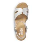 náhľad Dámske sandále RIEKER V0254-90 SILBER/PLATIN S0