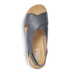 náhled Dámské sandály RIEKER V0271-14 modrá S1