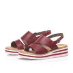 náhled Dámské sandály RIEKER V0276-33 ROT S0
