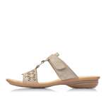 náhled Dámské nazouváky RIEKER V3411-60 BEIGE S0