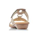 náhľad Dámske šľapky RIEKER V3411-60 BEIGE S0