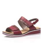 náhled Dámské sandály RIEKER RIE-1027250-S2 červená