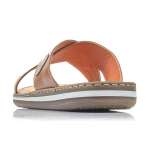 náhľad Pánske šľapky RIEKER 21075-25 BRAUN S0