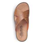 náhľad Pánske šľapky RIEKER 21075-25 BRAUN S0