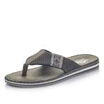 náhled Pánské žabky RIEKER 21540-45 GRAU KOMBI S0