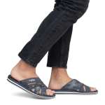 náhľad Pánske šľapky RIEKER 21599-14 modrá S6