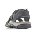 náhled Pánské sandály RIEKER 25084-00 SCHWARZ S0