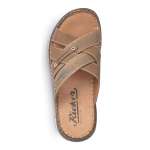 náhled Pánské nazouváky RIEKER 25199-24 BRAUN S0