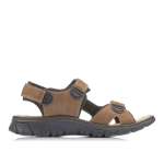 náhled Pánské sandály RIEKER 26757-24 hnědá S1