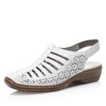 náhled Dámské sandály RIEKER RIE-1027310-S1 bílá