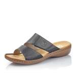 náhled Dámské nazouváky RIEKER 60812-00 černá S1