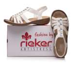 náhled Dámské sandály RIEKER RIE-1027329-S1 bílá