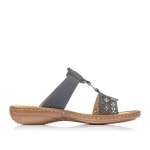 náhled Dámské nazouváky RIEKER RIE-1027330-S2 modrá