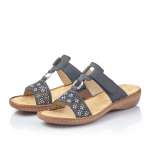 náhled Dámské nazouváky RIEKER RIE-1027330-S2 modrá