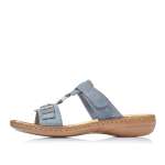 náhled Dámské nazouváky RIEKER RIE-1027331-S0 modrá