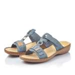 náhled Dámské nazouváky RIEKER 60884-14 BLAU S0