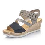 náhled Dámské sandály RIEKER RIE-1027344-S1 černá