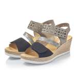 náhled Dámské sandály RIEKER RIE-1027344-S1 černá