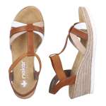 náhled Dámské sandály RIEKER 61995-81 hnědá S6