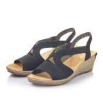 náhled Dámské sandály RIEKER RIE-1027356-S1 černá