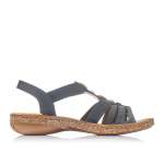 náhled Dámské sandály RIEKER RIE-1027361-S1 modrá