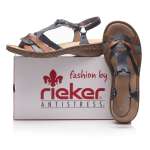 náhled Dámské sandály RIEKER RIE-1027367-S1 modrá