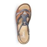 náhled Dámské sandály RIEKER RIE-1027367-S1 modrá