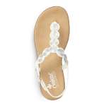 náhľad Dámske sandále RIEKER 64291-80 WEISS S0