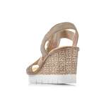náhled Dámské sandály RIEKER 65596-64 BEIGE S0