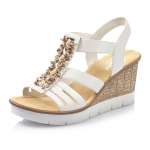 náhled Dámské sandály RIEKER RIE-1027386-S0 bílá