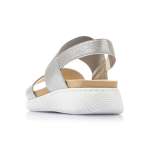 náhľad Dámske sandále RIEKER 68472-80 WEISS S0
