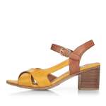 náhľad Dámske sandále REMONTE D2151-68 GELB KOMBI S0