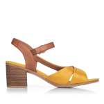 náhľad Dámske sandále REMONTE D2151-68 GELB KOMBI S0