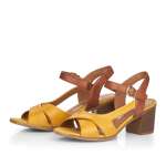 náhľad Dámske sandále REMONTE D2151-68 GELB KOMBI S0
