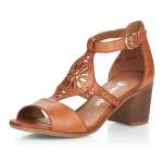 náhled Dámské hnědé sandály REMONTE D2154-24 BRAUN S0