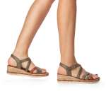 náhled Dámské sandály REMONTE RIE-1027434-S1 zelená