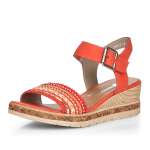 náhled Dámské sandály REMONTE D3051-33 ROT KOMBI S0