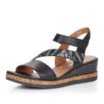 náhled Dámské sandály REMONTE RIE-1027441-S1 černá