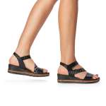 náhled Dámské sandály REMONTE RIE-1027441-S1 černá