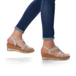 náhled Dámské sandály REMONTE D4759-60 BEIGE S0
