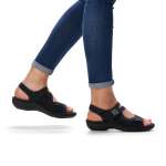 náhled Dámské sandály REMONTE D7647-02 černá S1