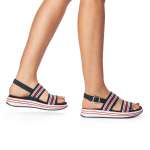 náhľad Dámske sandále REMONTE R2950-14 BLAU KOMBI S0