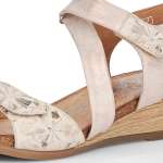 náhled Dámské sandály REMONTE R4462-60 BEIGE KOMBI S0