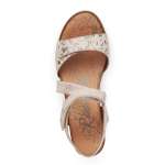 náhled Dámské sandály REMONTE R4462-60 BEIGE KOMBI S0