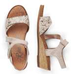 náhled Dámské sandály REMONTE R4462-60 BEIGE KOMBI S0